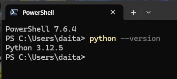 PowerShell - vérification de Python